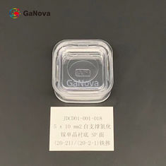 5x10mm2 Sp 페이스 Gan 에피택셜 웨이퍼 유엔 도핑된 Si 유형 Gan 단결정 기판