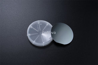 AlGaN 버퍼 두께 600nm 2인치 청색 LED GaN 온 실리콘 웨이퍼
