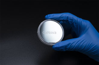 실리콘 웨이퍼 20nmContact 층 위의 차원 520±10nm 2 인치 녹색 LED GaN