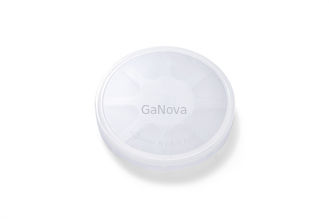 4인치 N형 UID 도핑된 GaN 사파이어 웨이퍼 SSP 비저항>0.5 Ω cm LED, 레이저, PIN 에피택셜 웨이퍼