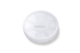 사파이어 웨이퍼 청록색 LED 웨이퍼 플랫 사파이어 100 밀리미터에 4 인치 GaN
