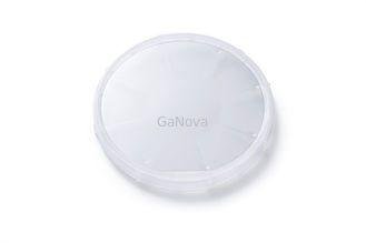 4인치 청색 LED GaN 에피택셜 웨이퍼 C 평면 편평한 사파이어