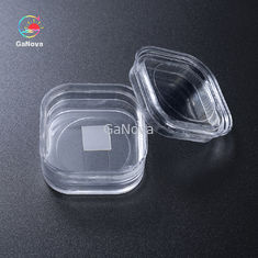 JDCD04-001-002 10x10mm2 (-201) SN 투여된 자유 고정 Ga2O3 단결정체 기판 생성물 등급은  끝마무리를 선발합니다
