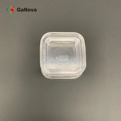 5*10mm2 A-표면 도프하지 않은 SI 형태 프리-스탠딩 갈륨-질소 단결정체 기판 Resistivity &gt; 106 Ω·Cm RF 장치 웨이퍼