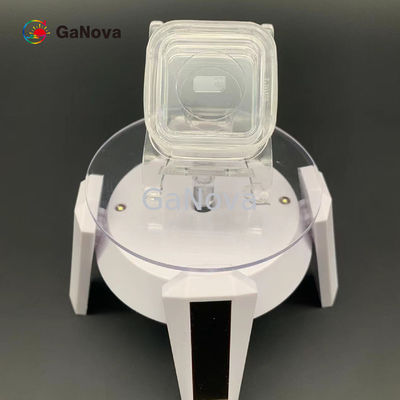 전력장치 5x10mm2 도핑되지 않은 N형 자유자재 GaN 단일 크리스탈 기판, 저항성 0.1 Ω·cm 및 10μm 내의 BOW