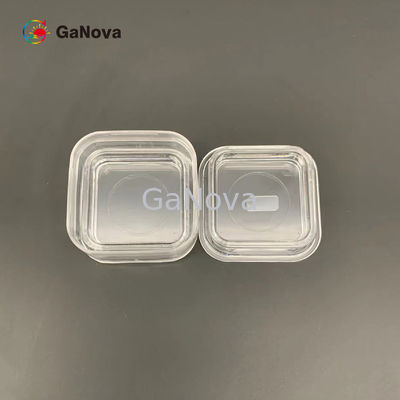 5*10mm2 SP-Face 비 도핑 N형 자유 서 있는 GaN 단일 크리스탈 기판 20-21 / 20-2-1 10mm2 저항성 0.05 Ω·cm