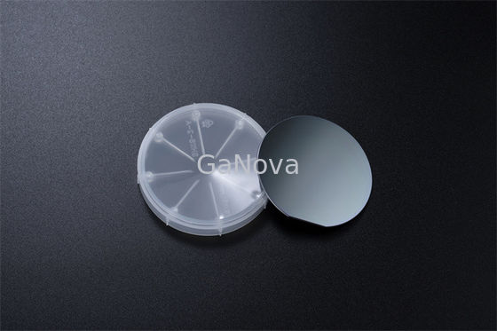 AlGaN 버퍼 두께 600nm 2인치 청색 LED GaN 온 실리콘 웨이퍼