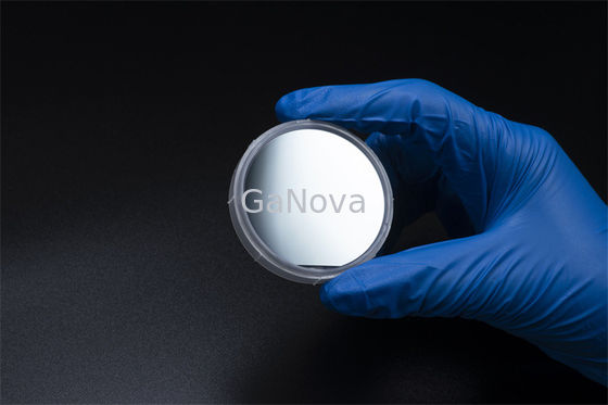 실리콘 웨이퍼 20nmContact 층 위의 차원 520±10nm 2 인치 녹색 LED GaN