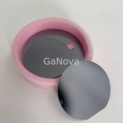 51mm 2inch GaAs 웨이퍼 도핑되지 않은 기판 7mm IF 길이