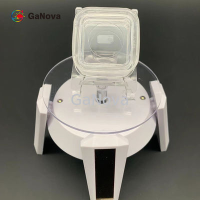 유엔 도핑된 앤형 갈륨-질소 단결정체 기판 5x10mm2 Ｍ 표면