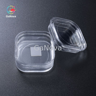 JDCD04-001-002 10x10mm2 (-201) SN 투여된 자유 고정 Ga2O3 단결정체 기판 생성물 등급은  끝마무리를 선발합니다